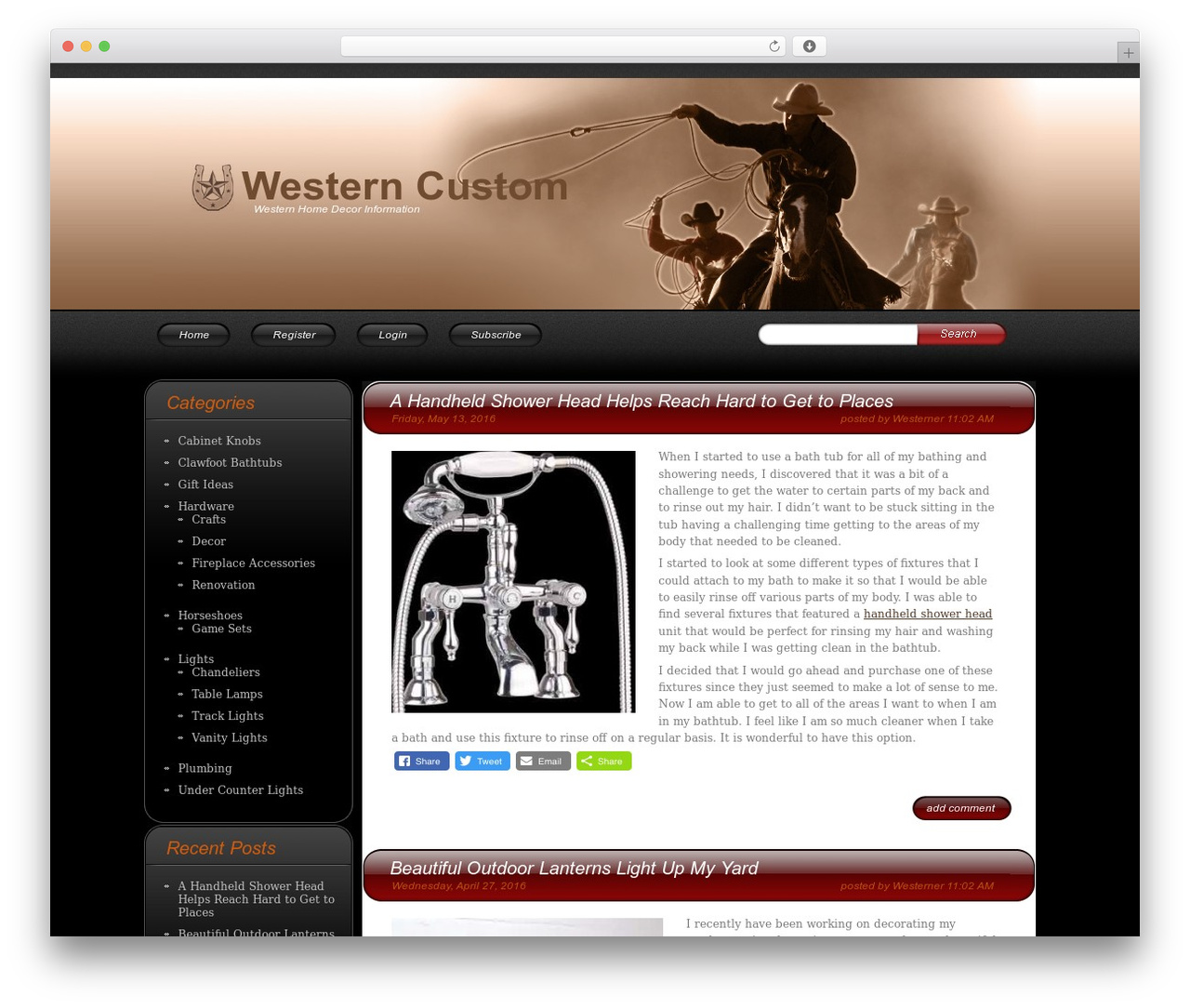 WordPress Theme 810 premium WordPress theme - westerncustom.com WordPress Theme 810 premium WordPress theme - westerncustom.com
