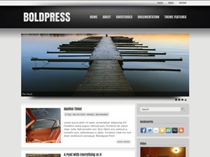 WordPress theme Boldpress WordPress theme Boldpress