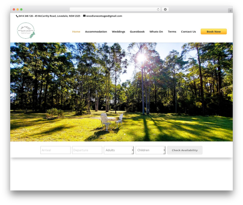 . WordPress plugin - woodlanecottages.com
