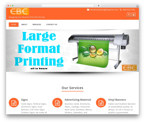 WordPress theme Enigma-Pro - wvblueprint.com