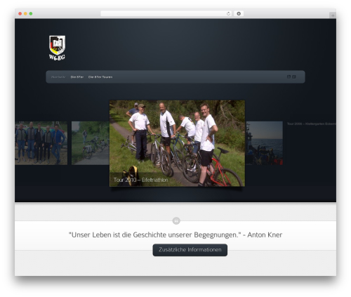 WordPress theme Envisioned - w6eg.de
