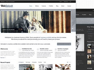 WP theme Web Splash by WebLionMedia