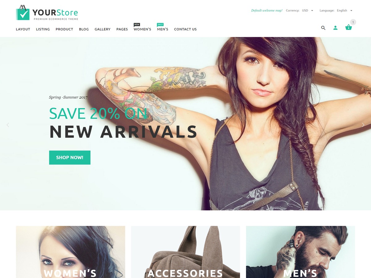 YourStore WordPress ecommerce theme YourStore WordPress ecommerce theme