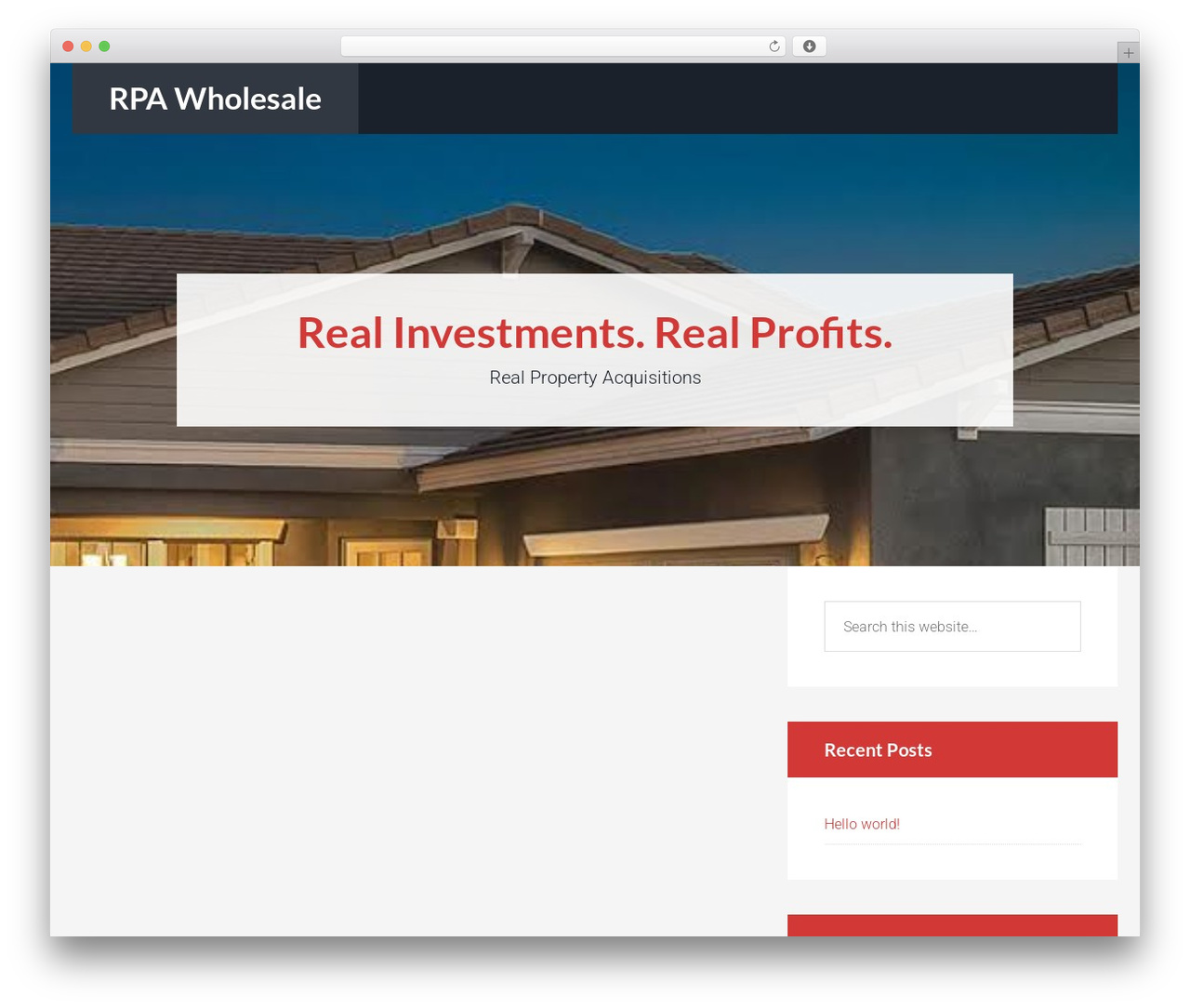 AgentPress Pro Theme WP theme - rpawholesale.com