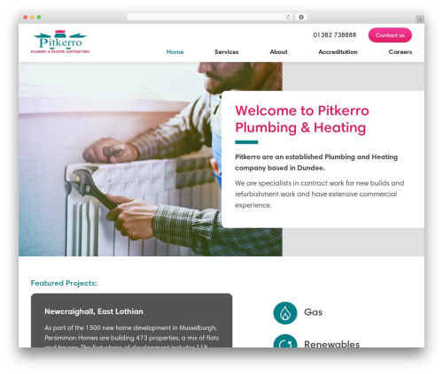 Baseline Theme WordPress theme - pitkerro.co.uk