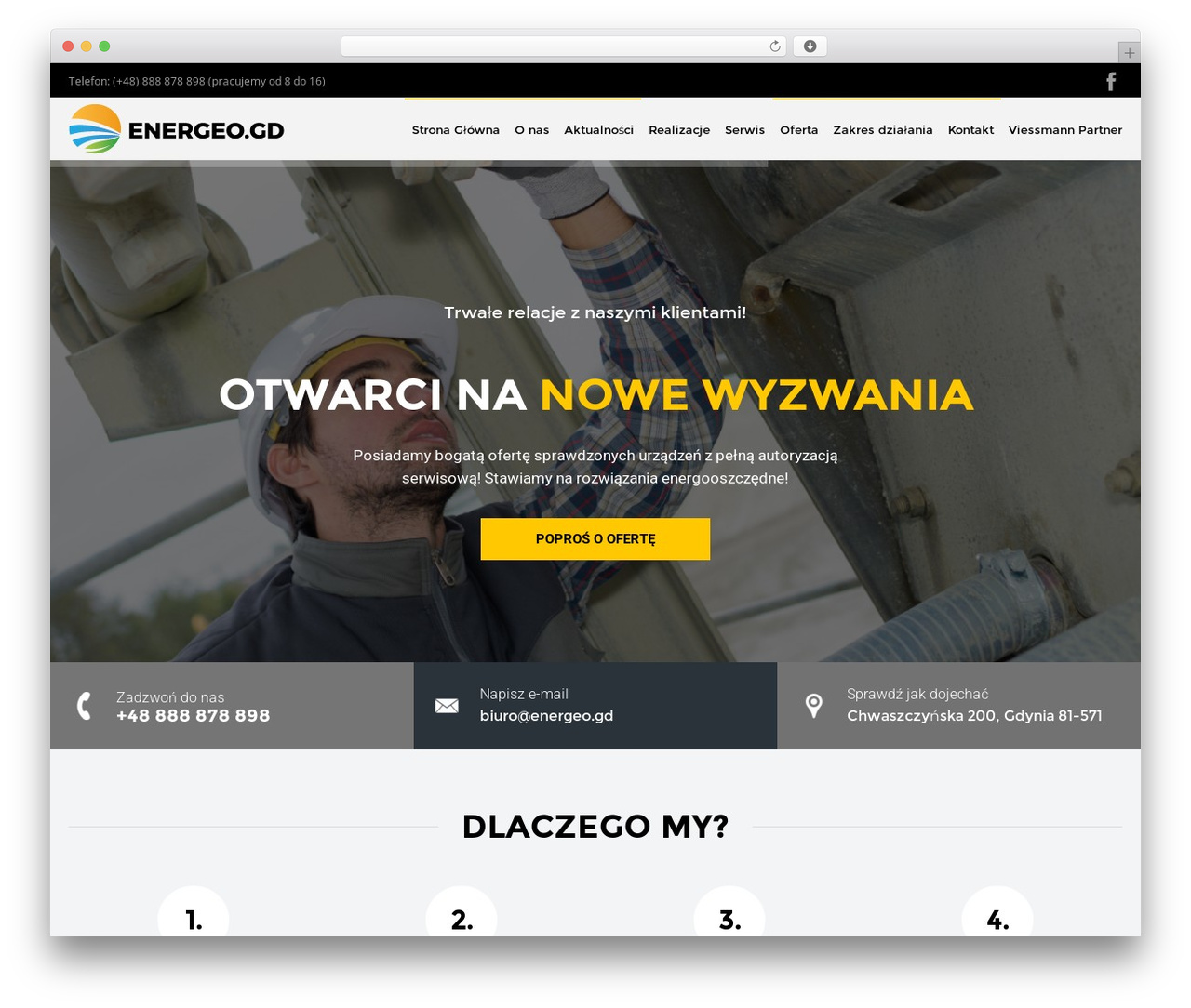 DFD Native WordPress theme - energeo.gd DFD Native WordPress theme - energeo.gd