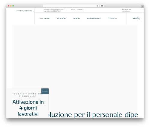 Halstein core WordPress plugin - studiodamilano.com