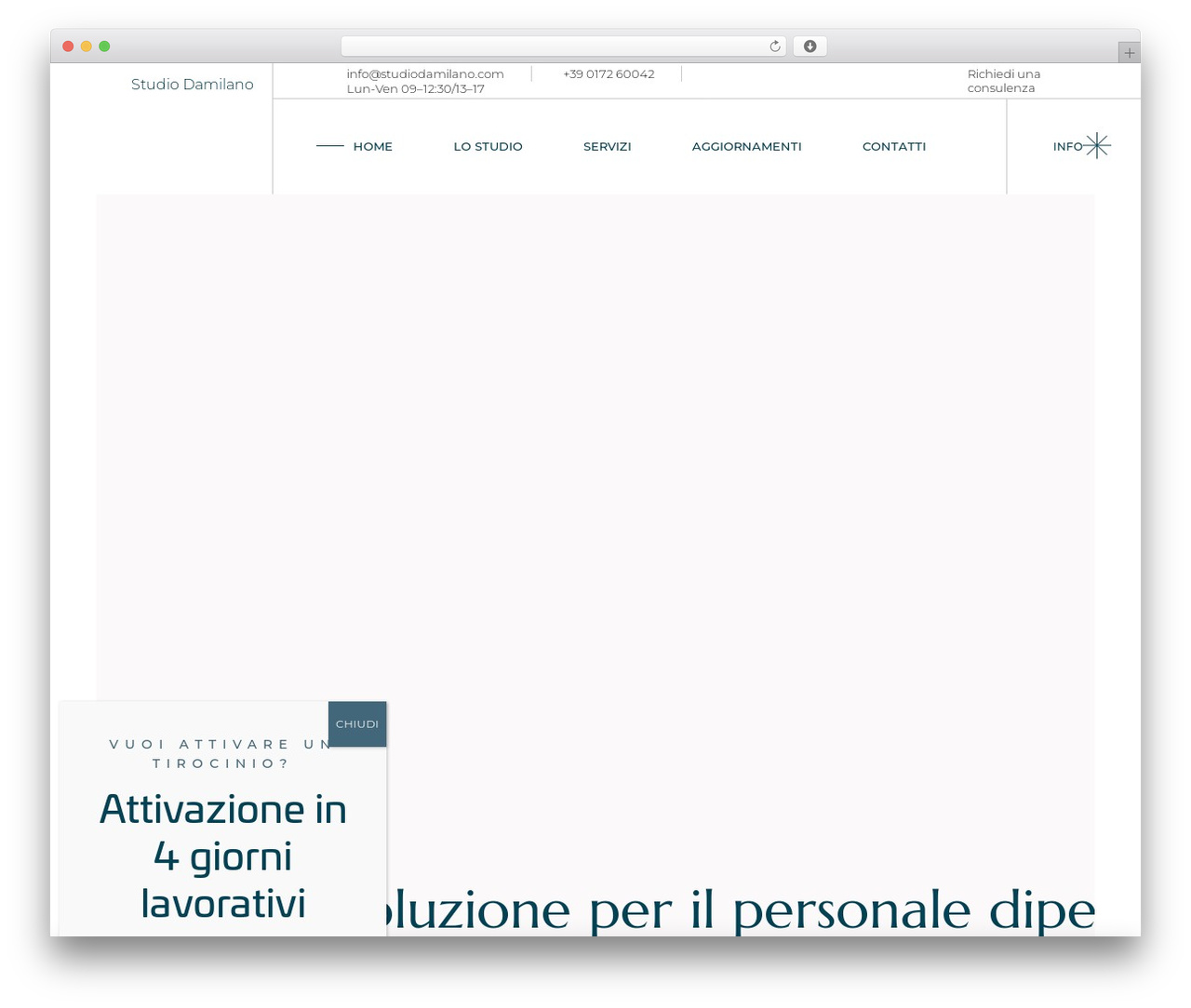 Halstein theme WordPress - studiodamilano.com