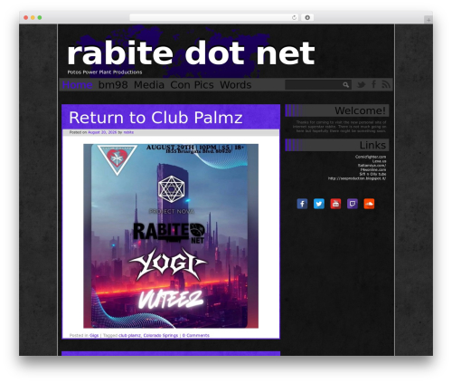 Ping theme WordPress - rabite.net