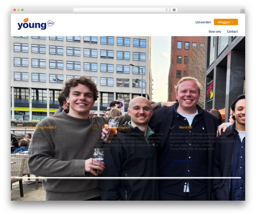 Way2Web top WordPress theme - youngpostnl.nl