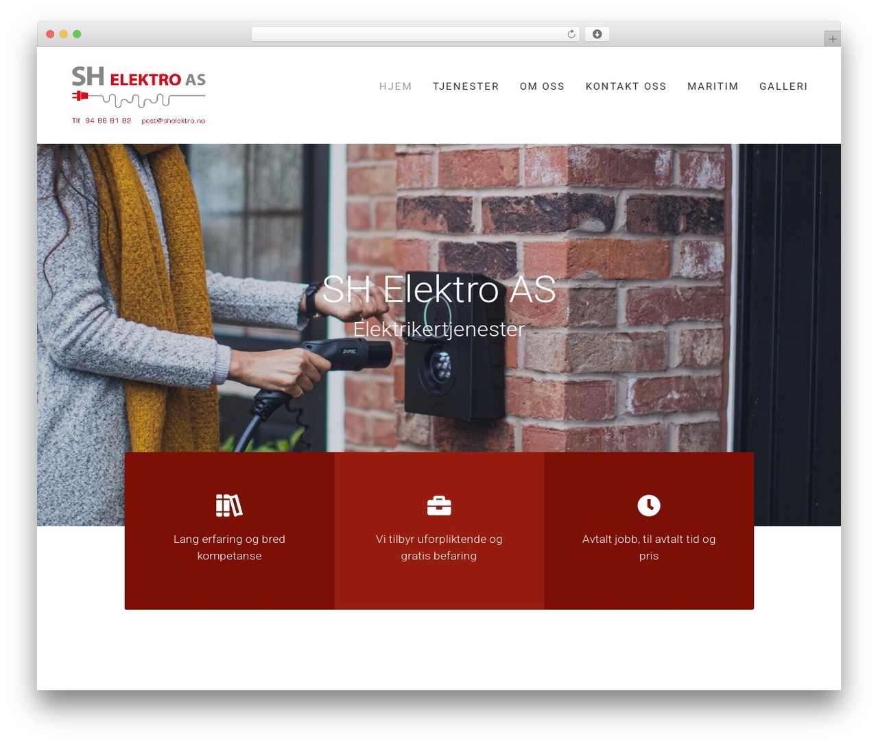 WordPress theme Markant - shelektro.no WordPress theme Markant - shelektro.no