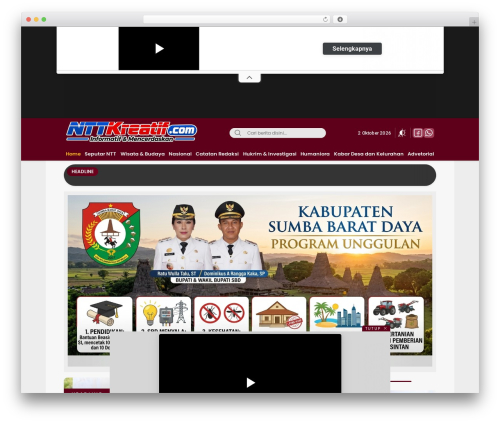 WordPress theme MediaWP - Versi Developer - nttkreatif.com