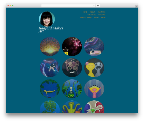 WordPress theme Spun - radfordmakesart.com WordPress theme Spun - radfordmakesart.com