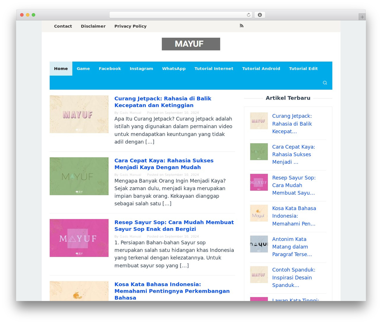 WordPress theme Superfast - mayuf.id WordPress theme Superfast - mayuf.id