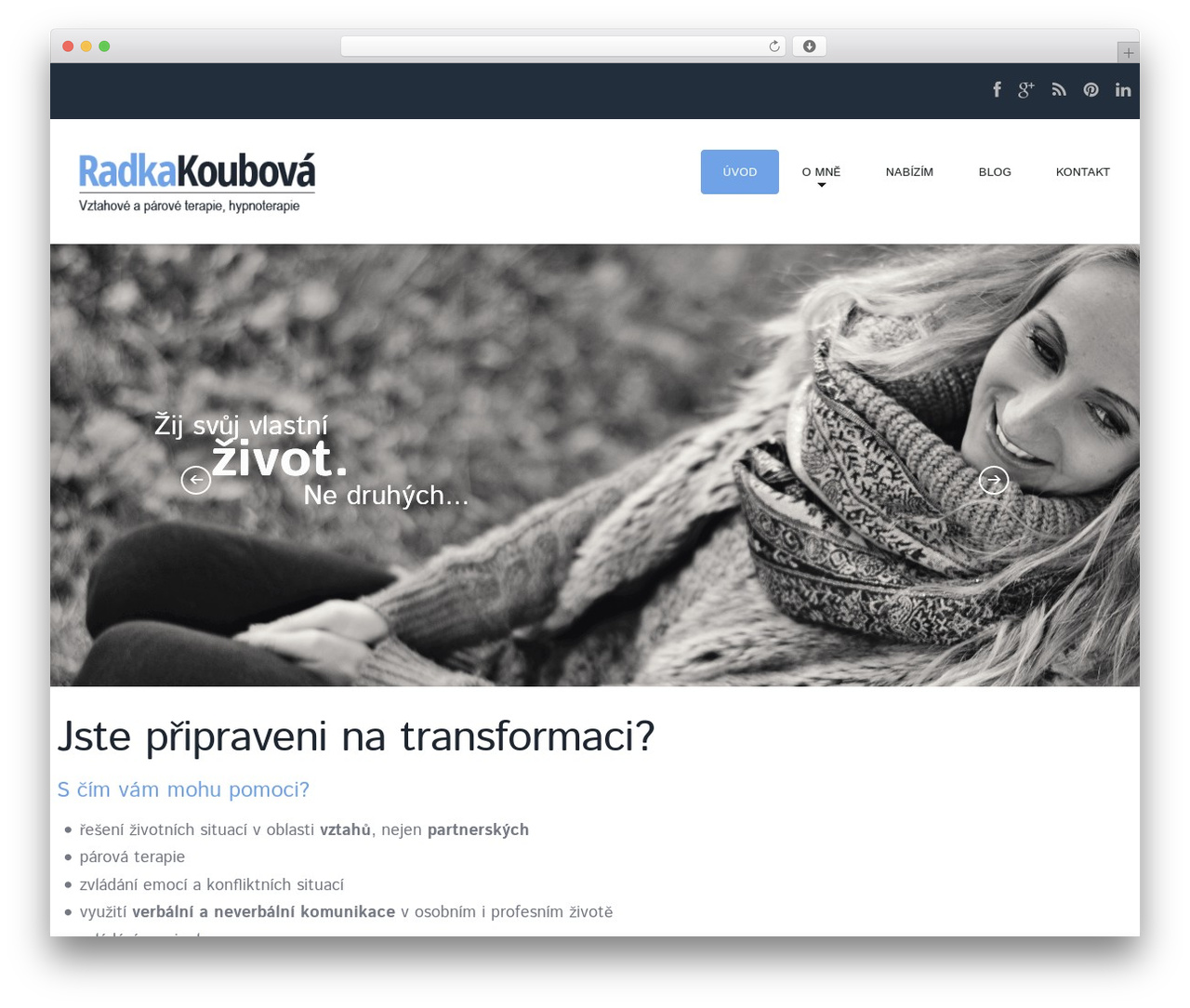 WordPress website theme cherry - radkakoubova.com WordPress website theme cherry - radkakoubova.com
