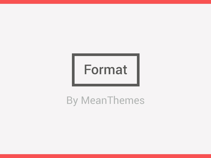 WP theme Format WP theme Format