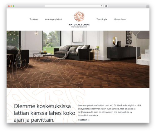 Beaver Builder Theme WordPress theme - naturalfloor.fi