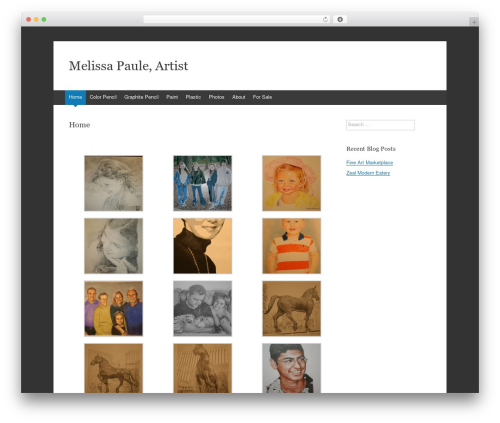 Best WordPress theme Expound - melissapaule.com