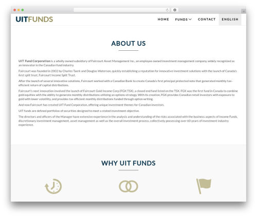 Comet WP WordPress theme - uitfunds.com
