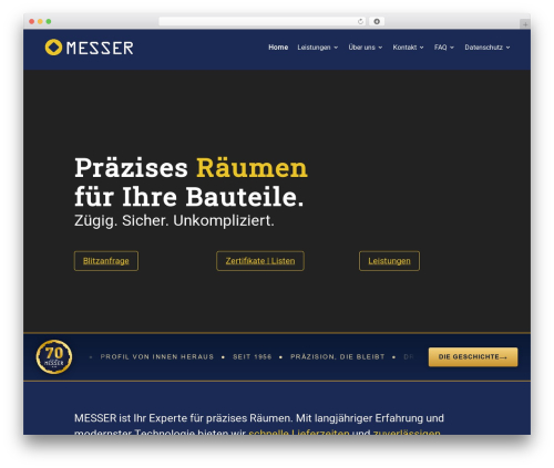 Divi theme WordPress - raeumwerkzeuge.de