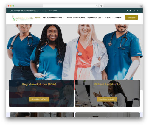 Radiantthemes custom post type WordPress plugin - arohacurishealthcare.com