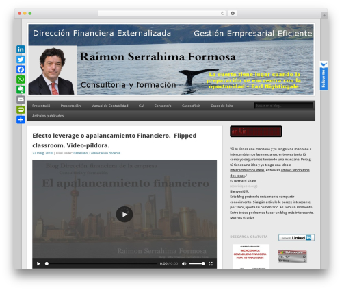 Twitter follow me box WordPress plugin - raimon.serrahima.com