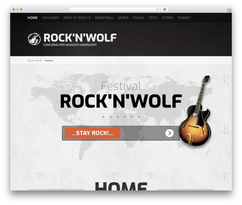Fest WordPress theme - rocknwolf.com