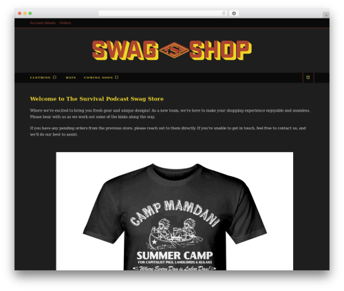 Ocean ecommerce WordPress plugin - tspswag.com