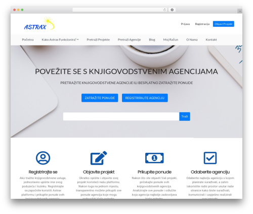 ProjectTheme WordPress theme - astrax.net