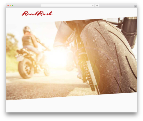 RoadRush 2017 theme WordPress - roadrush.eu