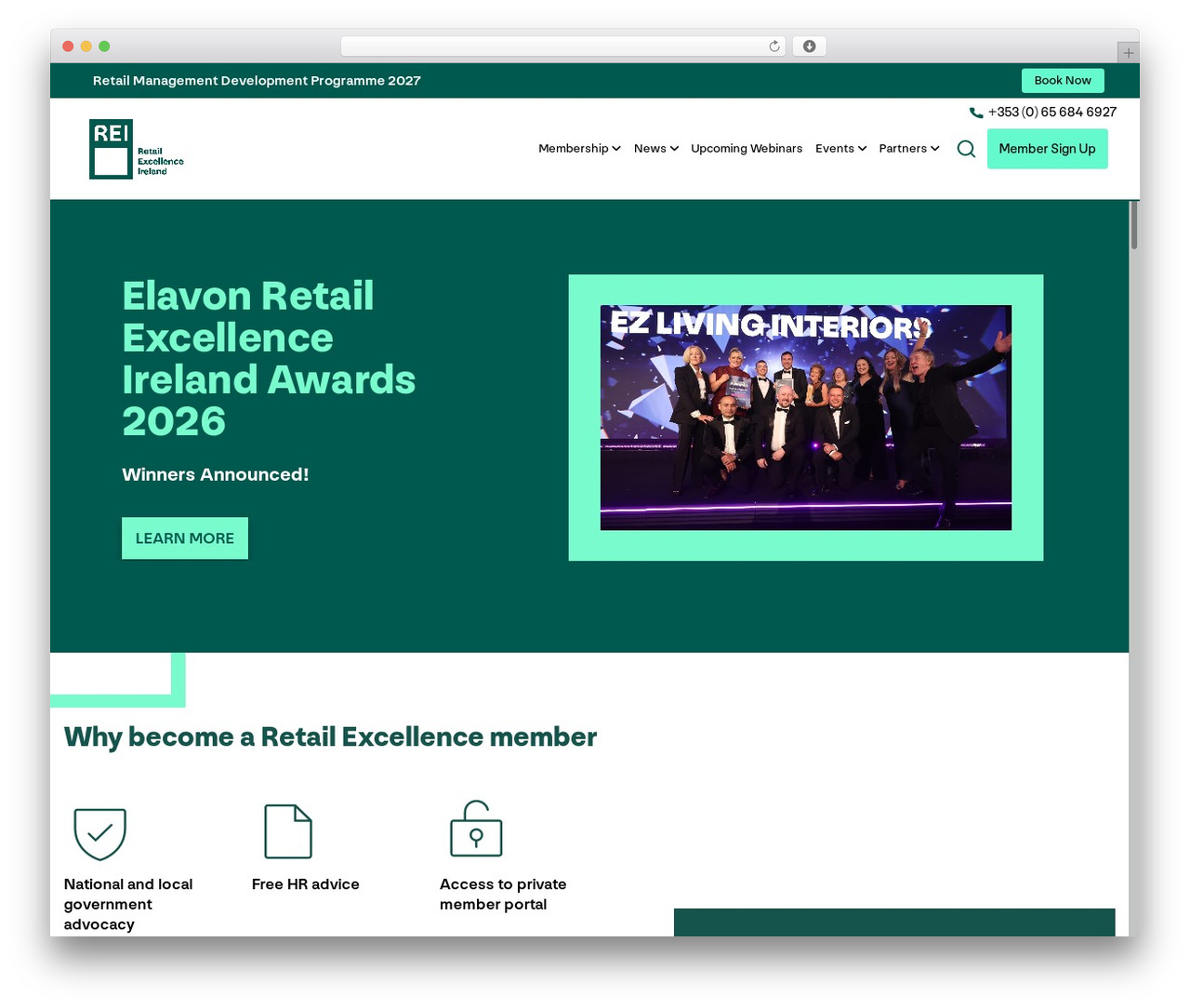 Theme WordPress Retail Wordpress Theme - retailexcellence.ie