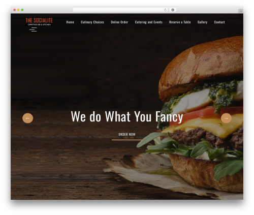 Theme WordPress Steaque - thesocialitekitchen.com