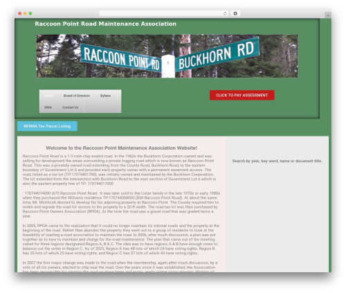 TSWWide premium WordPress theme - raccoonpointroad.org TSWWide premium WordPress theme - raccoonpointroad.org