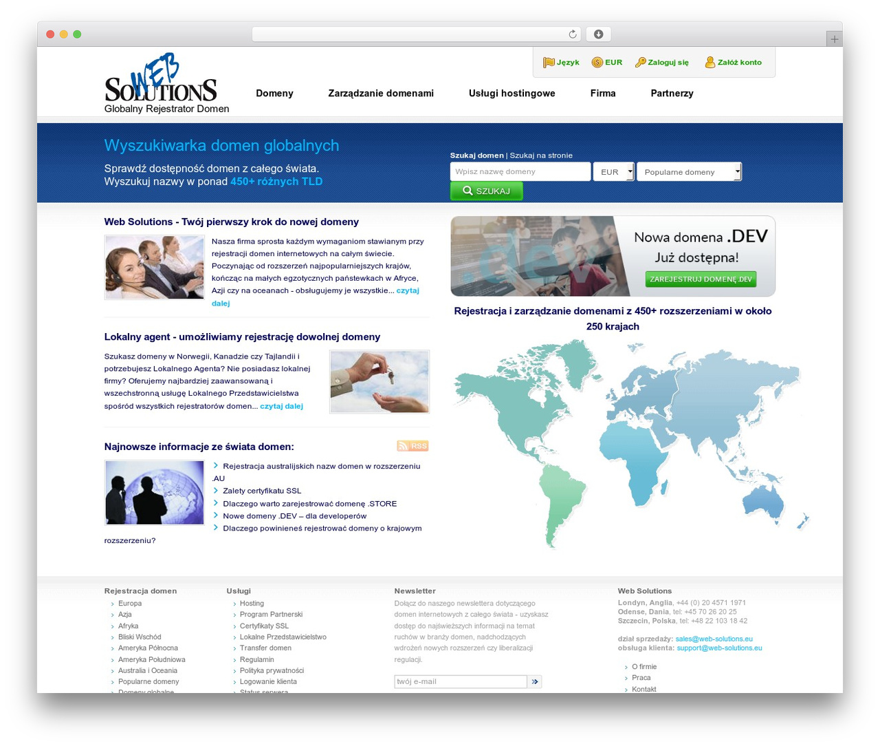 Web Solutions WordPress theme - web-solutions.com.pl