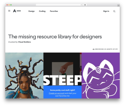 WordPress theme Armory - armory.visualsoldiers.com