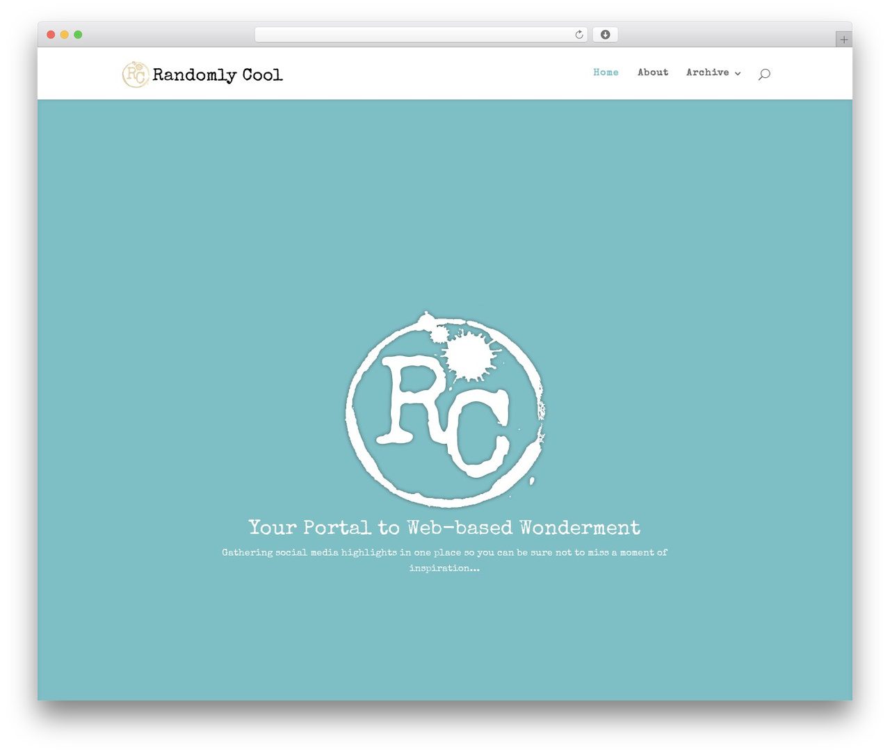 WordPress theme Divi - randomlycool.co.uk