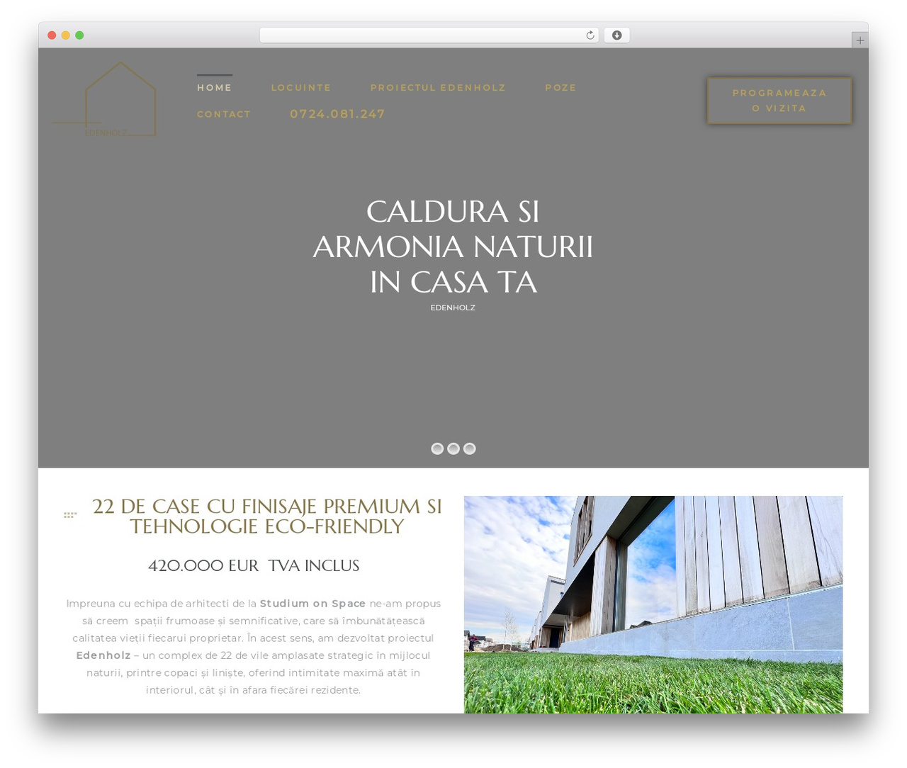 WordPress theme MaisonCo - edenholz.ro