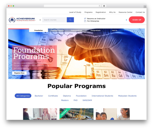 Masterstudy elementor widgets WordPress plugin - achieversuni.com