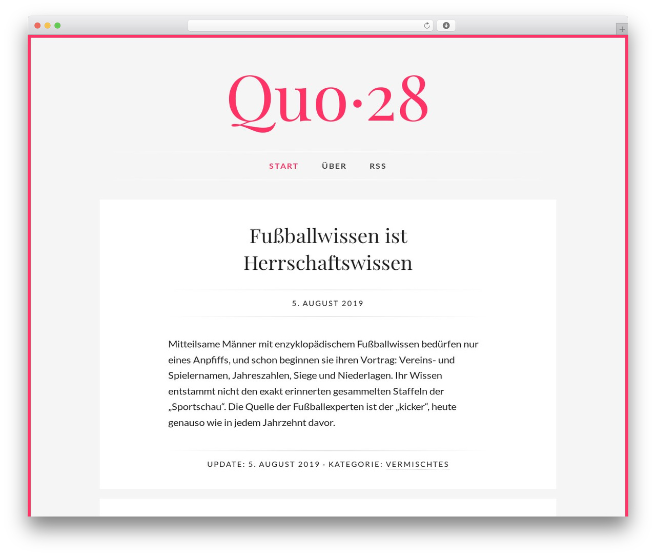 Constance WP theme - rpzine.de Constance WP theme - rpzine.de