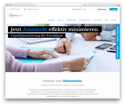 Every Theme best WordPress theme - www.inkassodata.ch