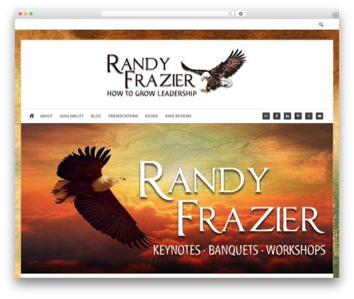 Flex Pro Theme WordPress theme - randyfrazier.com