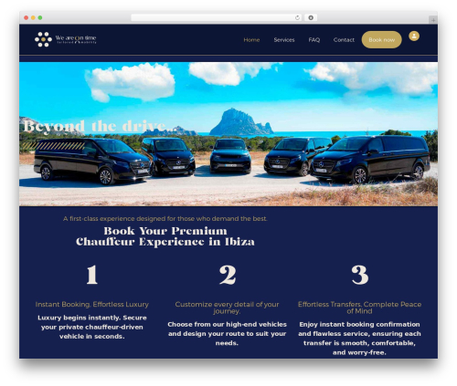 Chauffeur booking system WordPress plugin - weareontime.com