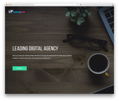 Mint theme WordPress - runningcow.com.au
