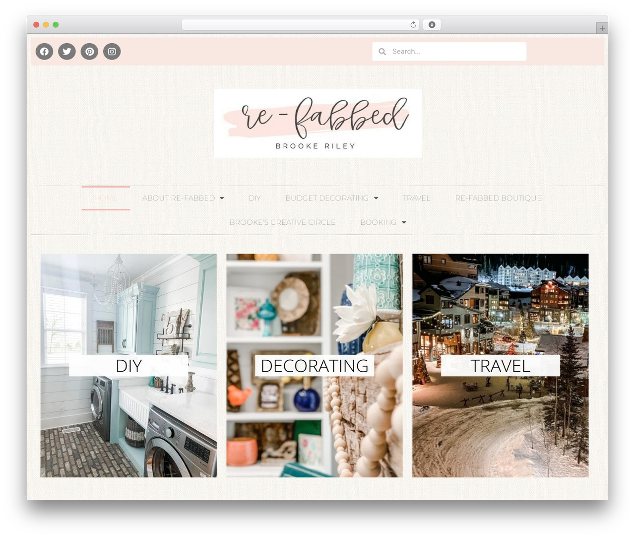 Refined Theme WordPress theme - re-fabbed.com Refined Theme WordPress theme - re-fabbed.com