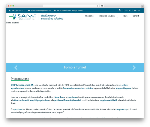 SamiTheme WordPress theme - samideveloppement.com