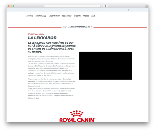 SnowMountain best WordPress theme - lekkarod.com