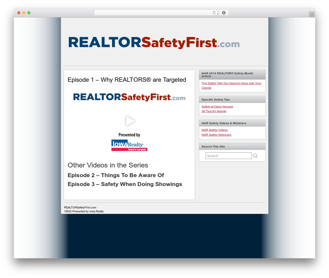 Suffusion WordPress theme - realtorsafetyfirst.com Suffusion WordPress theme - realtorsafetyfirst.com
