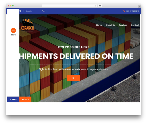 Transida WordPress theme - xerarchline.com
