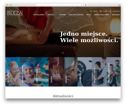 WordPress theme Centrum Ślęza - centrumsleza.pl