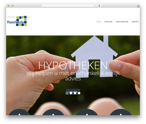 WordPress theme cherry - raadveste.nl